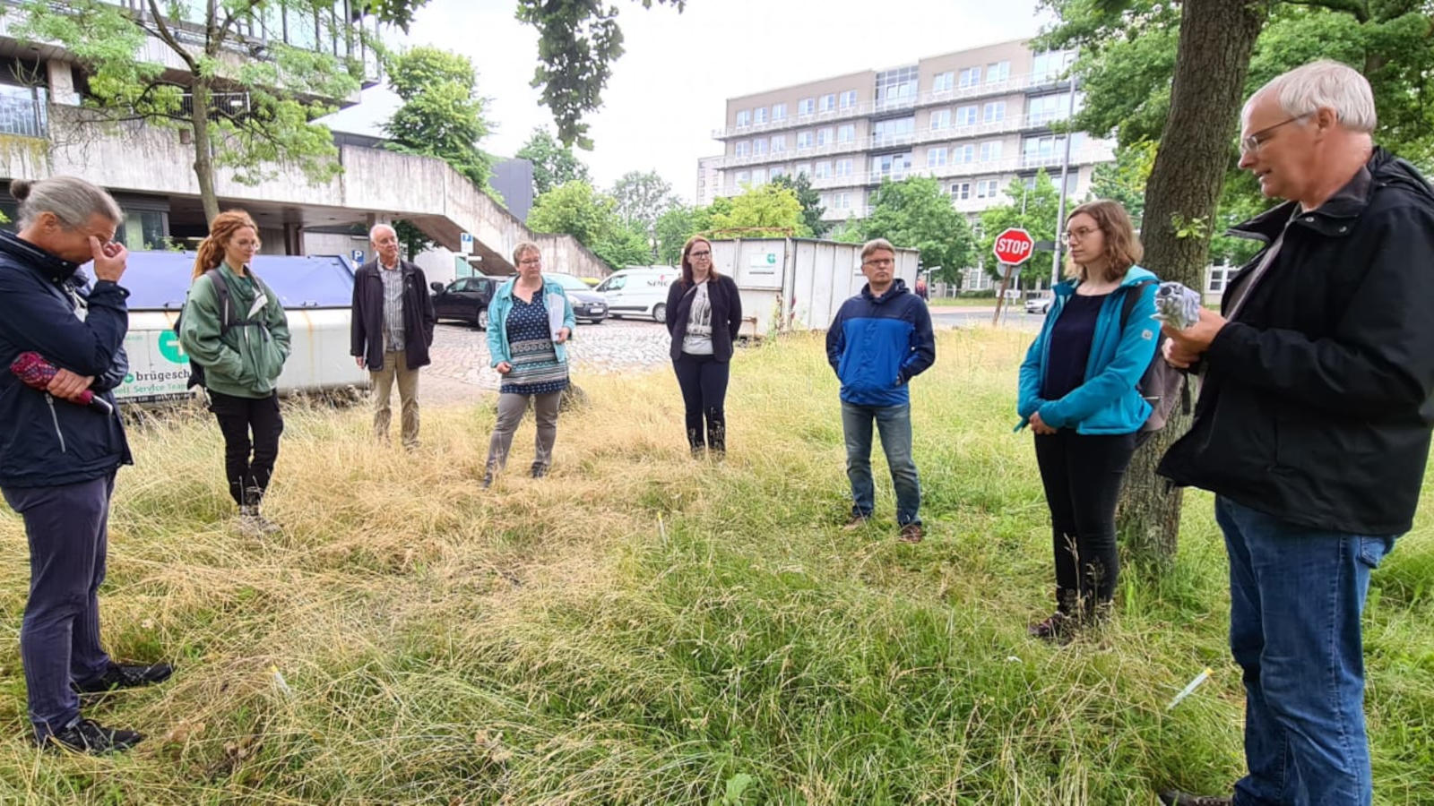 Gruppenbild von „Campus Goes Biodiverse“