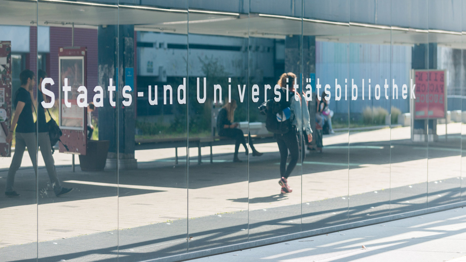 Außenansicht der Staats- und Universitätsbibliothek Bremen.