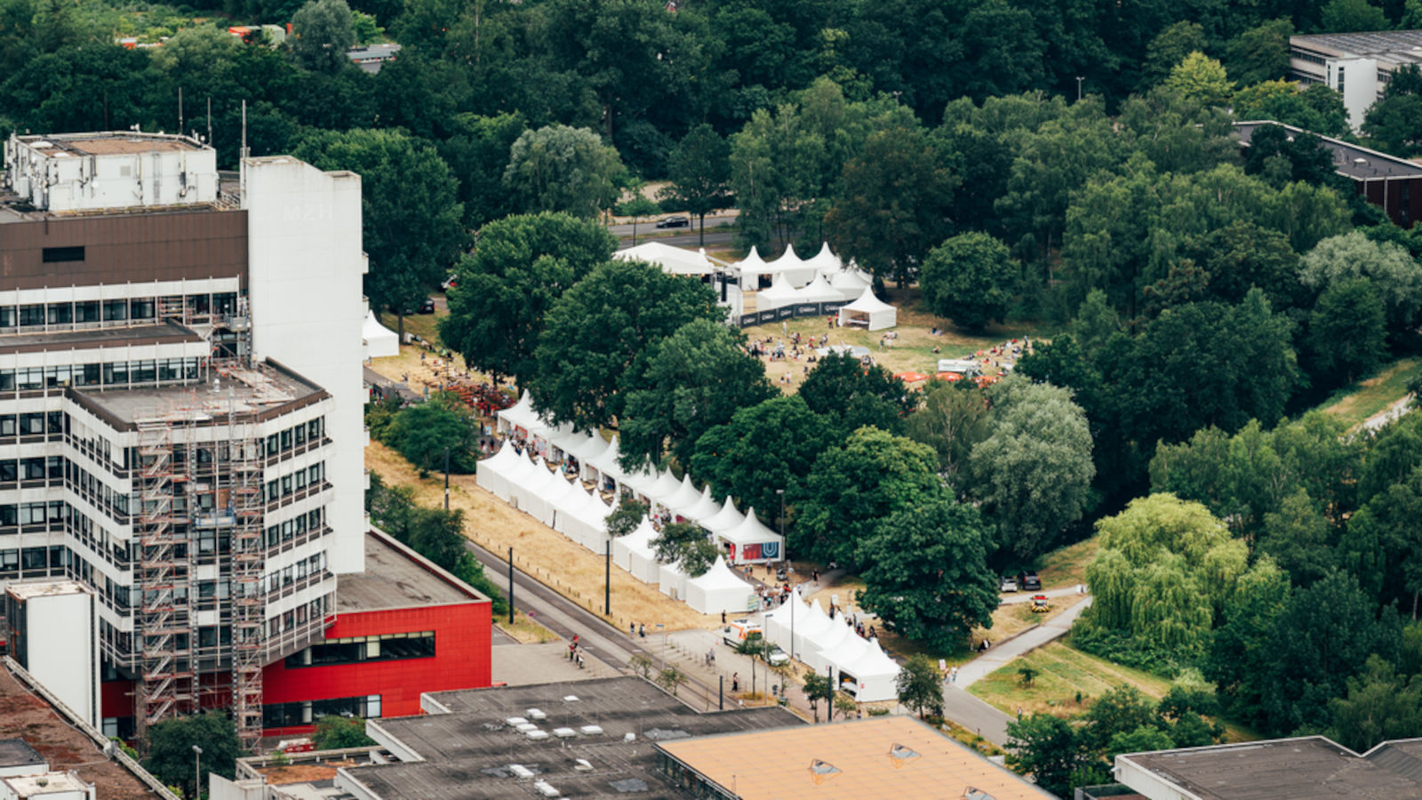 Der OPEN CAMPUS von oben