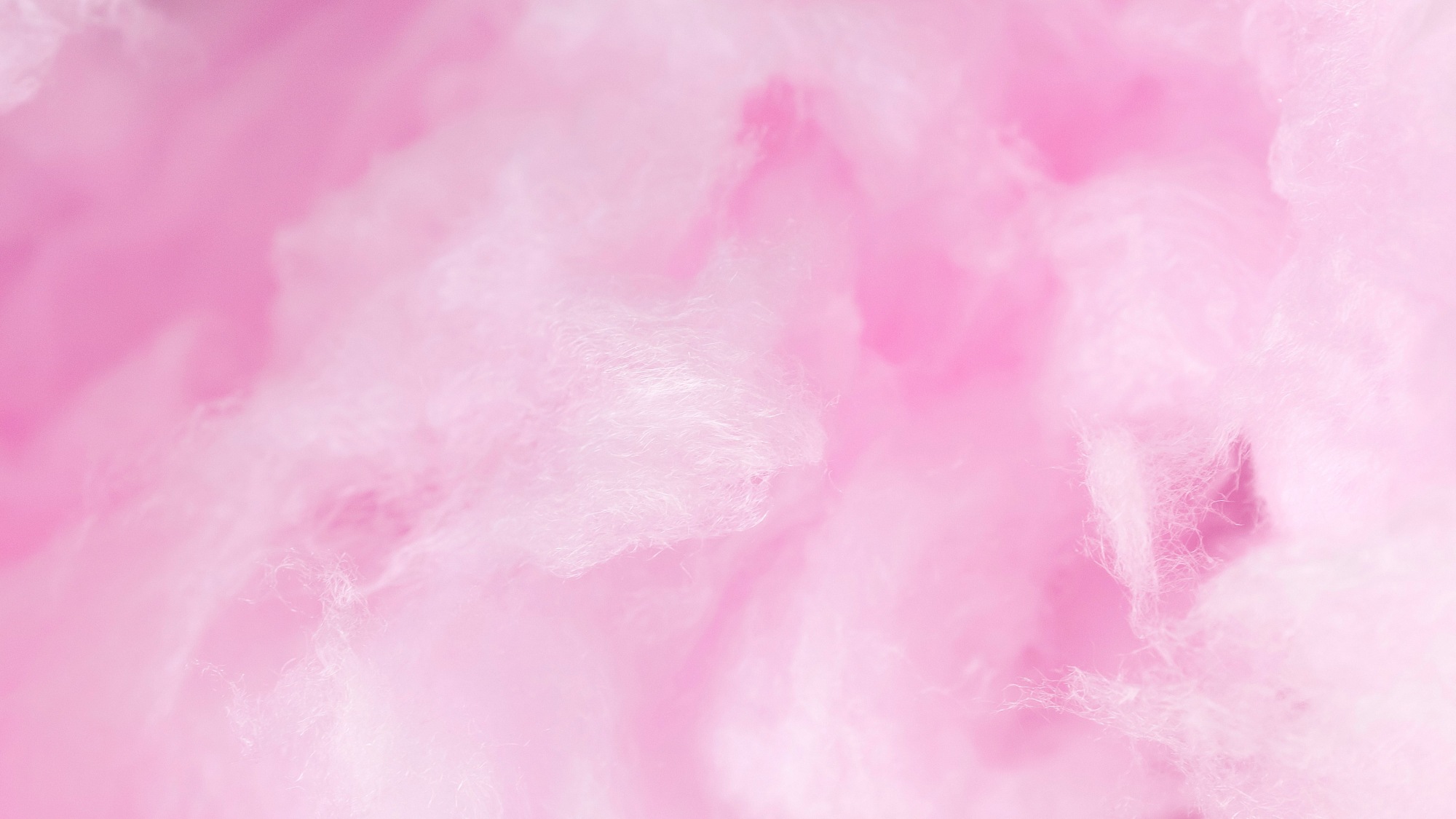 Rosa Zuckerwatte in der Nahaufnahme