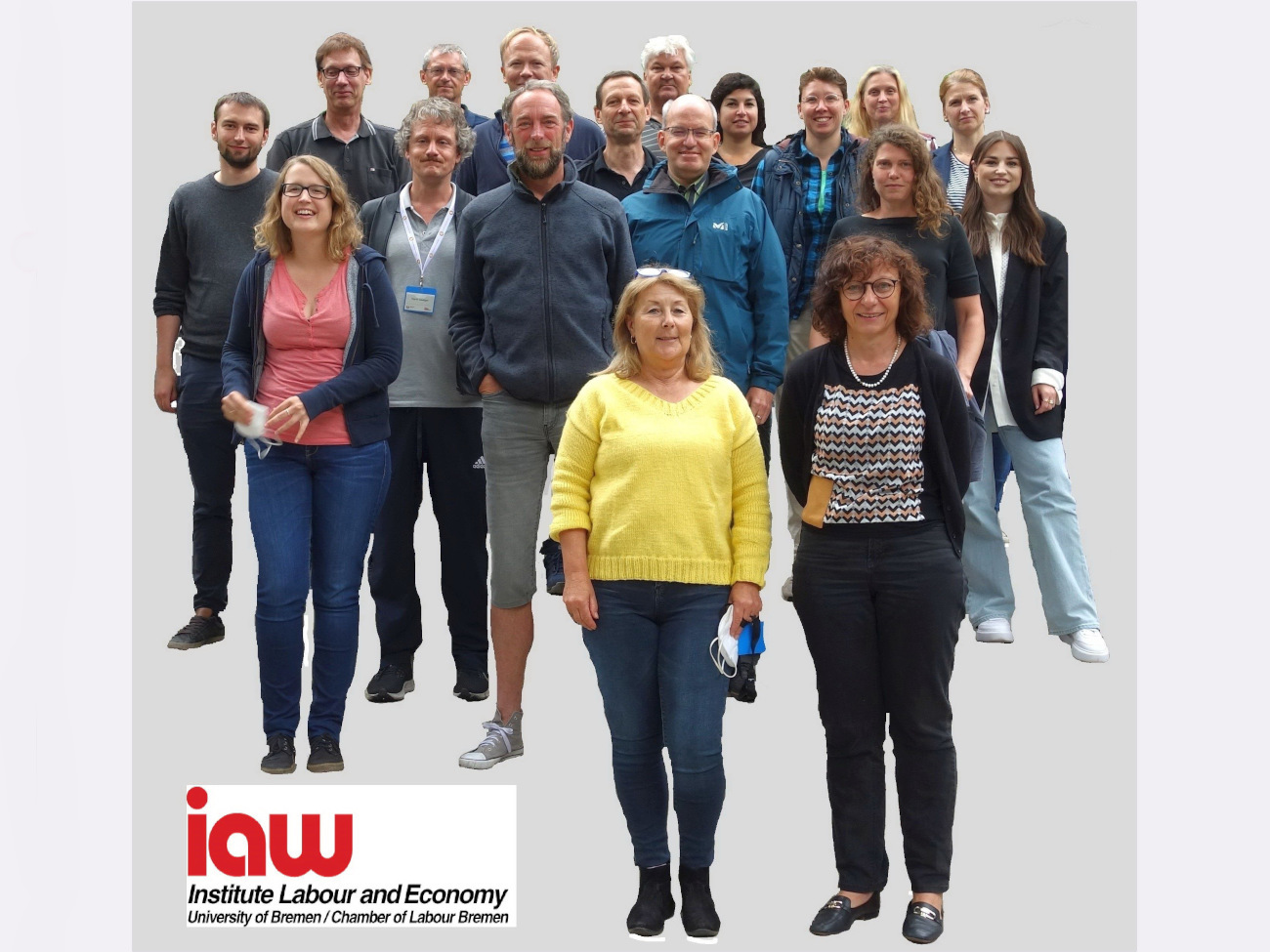 Gruppenbild der Klausurtagung des Instituts Arbeit und Wirtschaft