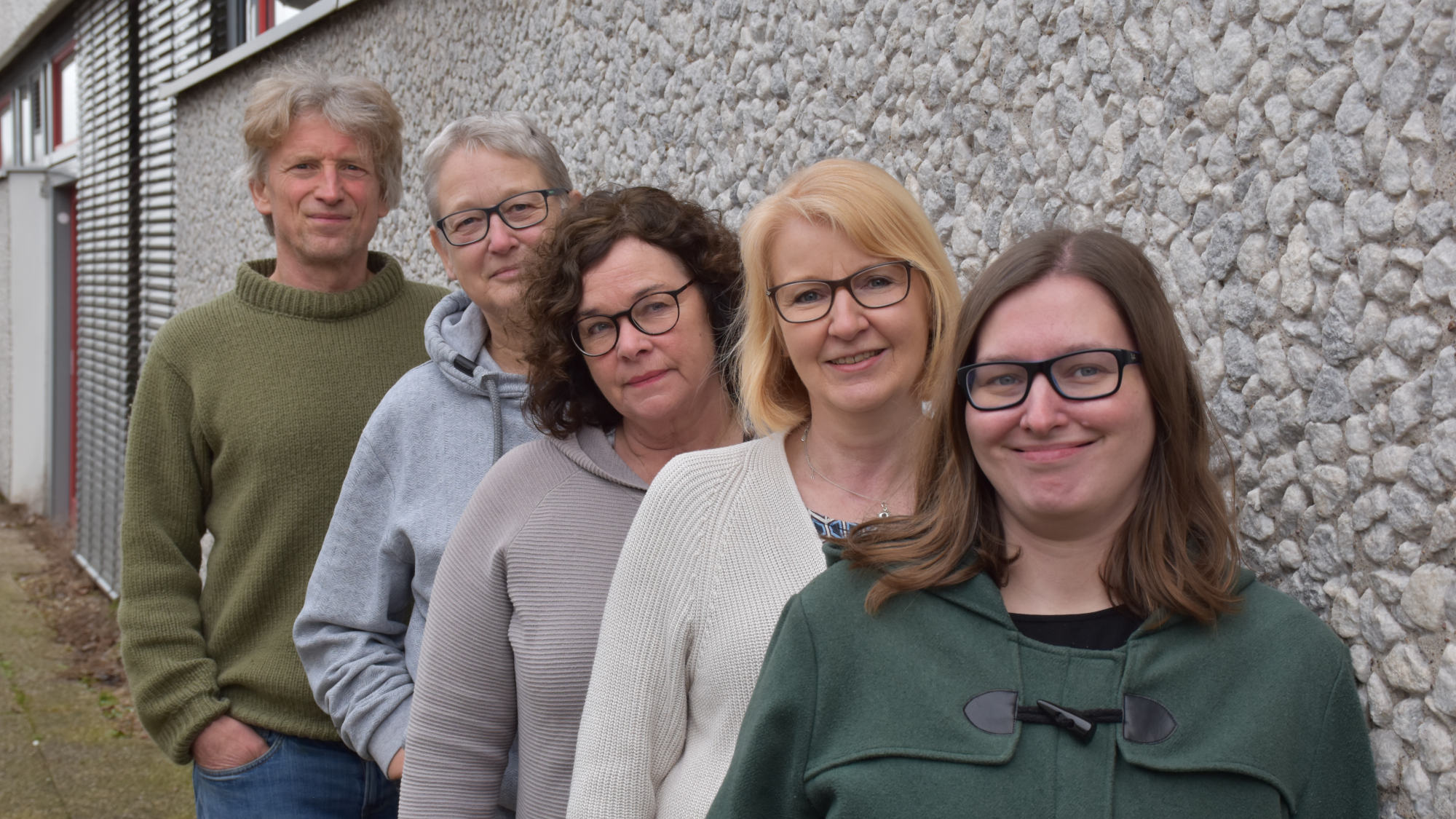 Das Team der Studierwerkstatt (v.l.): Jörg Riedel, Gabi Meihswinkel, Kerstin Dittmer, Petra Girolami, Alena Cicholewski